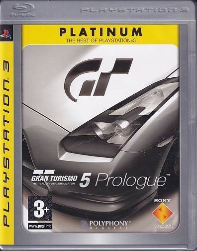 Gran Turismo 5 Prologue - Platinum - PS3 (B Grade) (Genbrug)